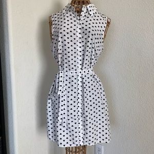 Heart print Dress